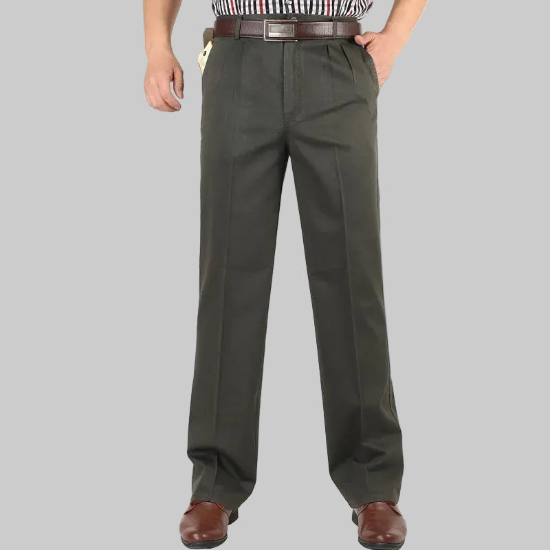 Men's Casual Trousers Men Pants -12