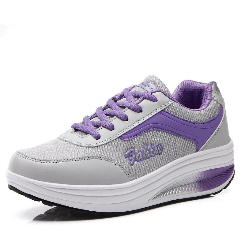 Women Sneakers Fashion Vulcanized Shoes - purple