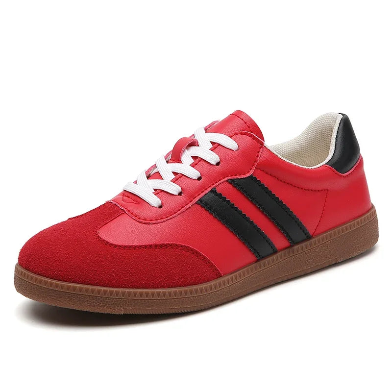 New Classic Ladies Sneakers. -  red