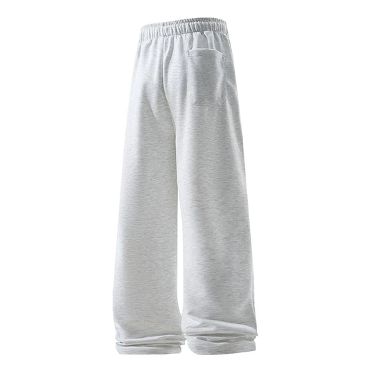 Gray sweatpants on a white background