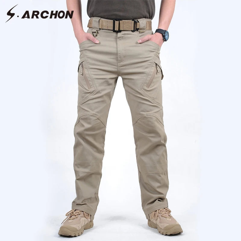 Cotton Men Military Tactical Cargo Pants  - green2